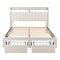 Artiss Queen Upholstered Bed Frame – Storage Shelf, Drawer & Charging Station