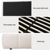 TETTE Double Bed Frame Gas Lift Storage Linen Beige