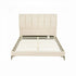 Queen Bed Frame Upholstered Platform Bed with Tufted Headboard 300kg Support