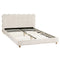 Artiss Cloud Bed Frame – Double, Boucle Upholstery, Wood/Metal, White