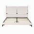 Artiss Queen Size Bed Frame with Adjustable Headboard, PU Leather