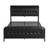 Queen Bed Frame with Storage Headboard SAA Certified Charging Station