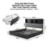 Artiss King Bed Frame with Storage, 4 Drawers and Charging Station