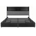 Artiss King Bed Frame with Storage, 4 Drawers and Charging Station