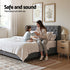 Gas Lift Queen Bed Frame and Bedside Table Set 2 Drawer Nightstand Bedroom Furniture Bundle