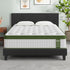 Double Bed Frame Mattress Set Platform Upholstered Hybrid Pocket Coil