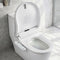 Smart Electric Bidet Toilet Seat Cover D-Shape SIAA Material Certified