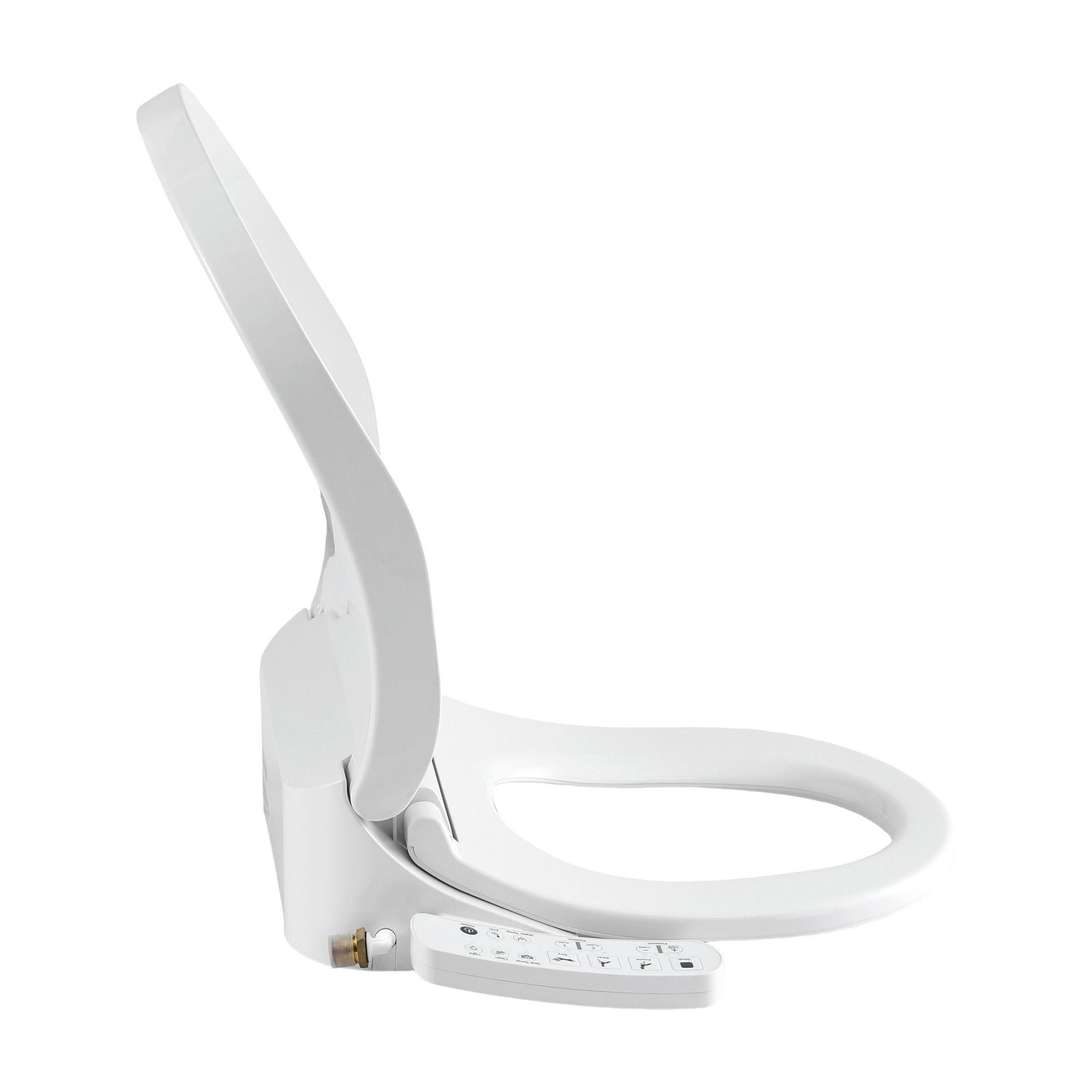 Smart Electric Bidet Toilet Seat Cover D-Shape SIAA Material Certified