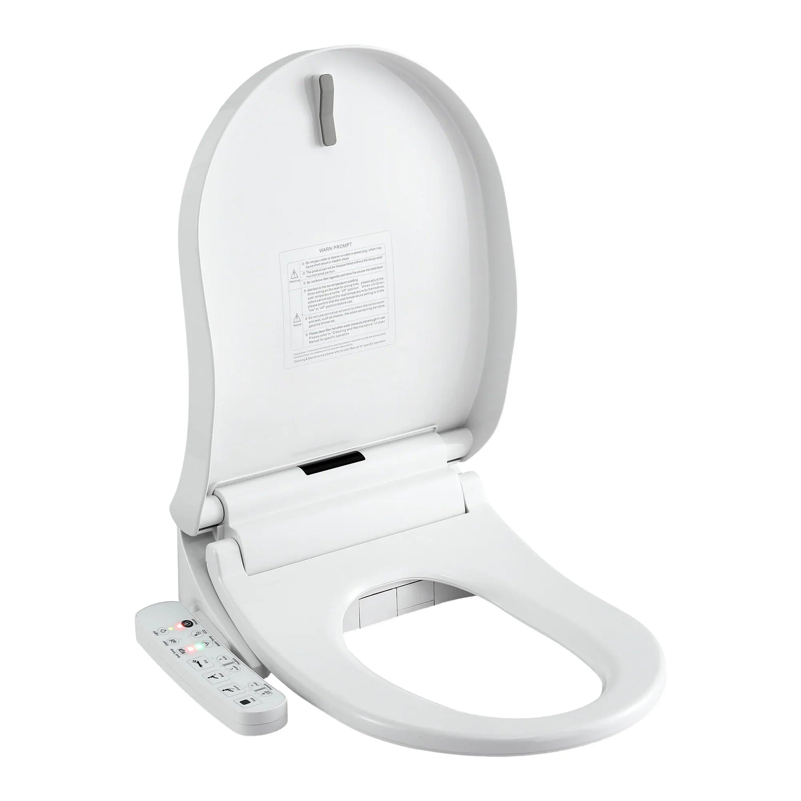 Smart Electric Bidet Toilet Seat Cover D-Shape SIAA Material Certified