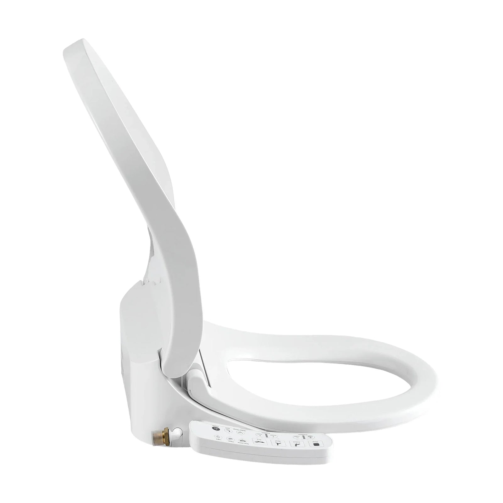 Smart Electric Bidet Toilet Seat Cover D-Shape SIAA Material Certified