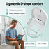 Smart Electric Bidet Toilet Seat Cover D-Shape SIAA Material Certified