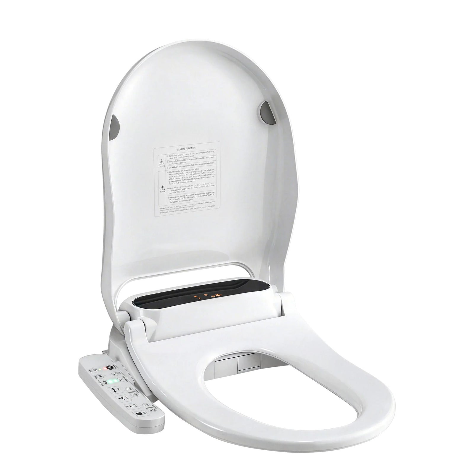Smart Electric Bidet Toilet Seat LED Display Heated Dryer WaterMark