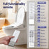 Smart Electric Bidet Toilet Seat Wireless Remote Heated Dryer Auto Wash