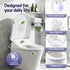 Smart Electric Bidet Toilet Seat Wireless Remote Heated Dryer Auto Wash