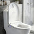 Electric Bidet Toilet Seat Washing Without Power Heated D-Shape Air Dryer