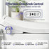 Electric Bidet Toilet Seat Washing Without Power Heated D-Shape Air Dryer