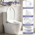 Electric Bidet Toilet Seat Washing Without Power Heated D-Shape Air Dryer