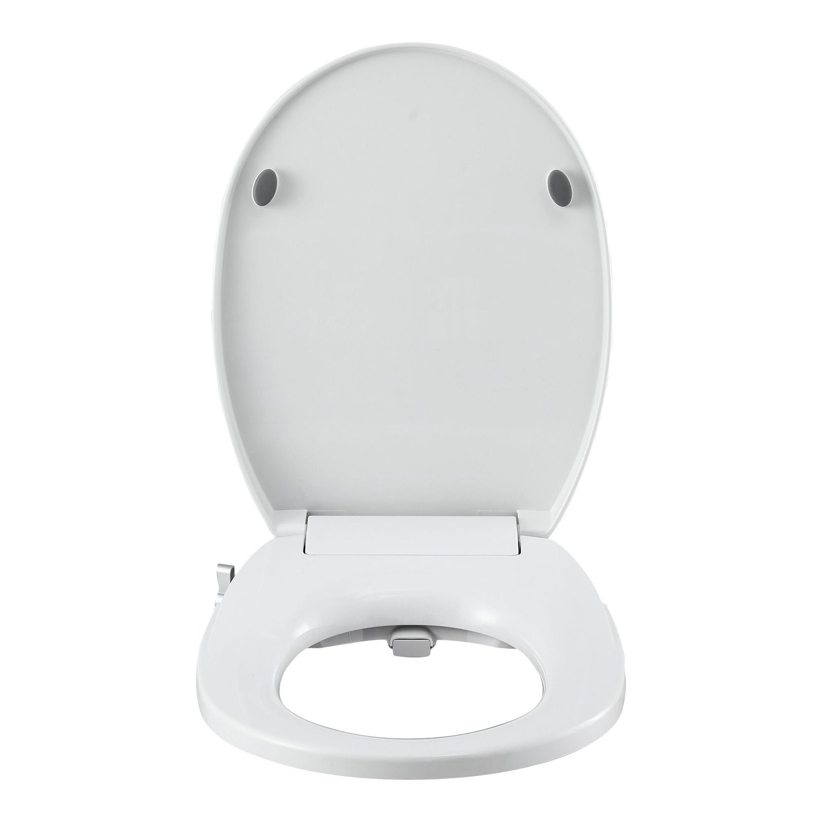 Non Electric Bidet Toilet Seat O-Shape Dual Nozzle Soft Close WaterMark DIY