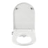 Non Electric Bidet Toilet Seat D-Shape Dual Nozzle Soft Close WaterMark DIY