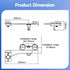Ultra‑Slim Bidet Attachment – Detachable Body, Dual Wash Modes, White