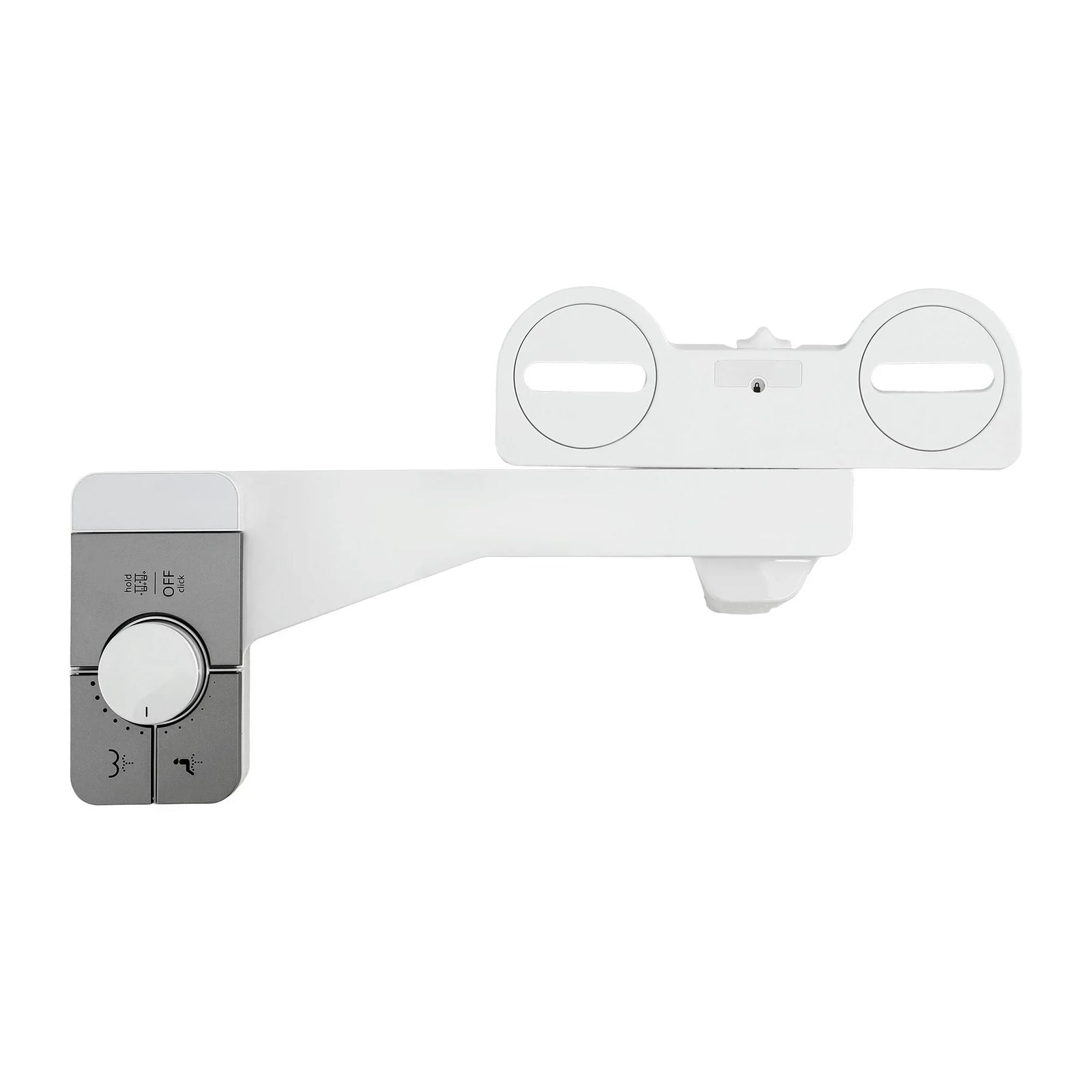 Ultra‑Slim Bidet Attachment – Detachable Body, Dual Wash Modes, White