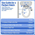 Ultra‑Slim Bidet Attachment – Detachable Body, Dual Wash Modes, White