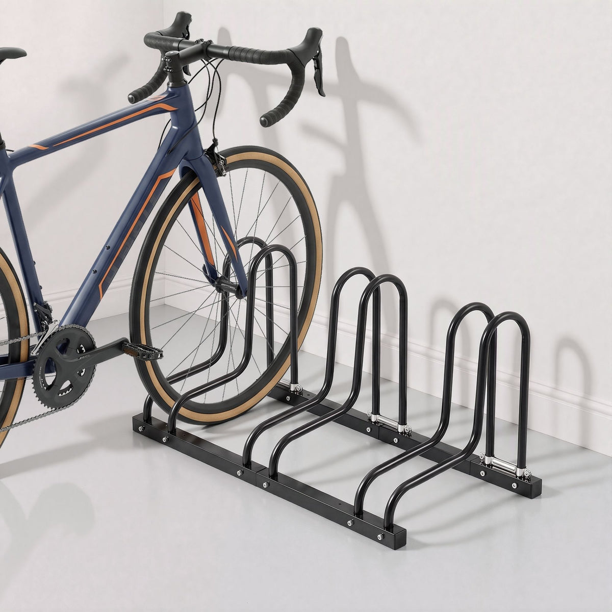 Weisshorn 3 Bike Floor Stand Rack Fits 20
