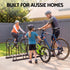 Weisshorn 4 Bike Floor Stand Rack Fits 20"-29" MTB Tires for Garage Storage