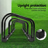5 Bike Stand Rack Bicycle Storage Floor Parking Holder Cycling Black