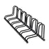 Weisshorn 6 Bike Floor Stand Rack Fits 20"-29" MTB Tires for Garage Storage