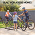 Weisshorn 6 Bike Floor Stand Rack Fits 20"-29" MTB Tires for Garage Storage