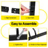 Weisshorn 6 Bike Floor Stand Rack Fits 20"-29" MTB Tires for Garage Storage