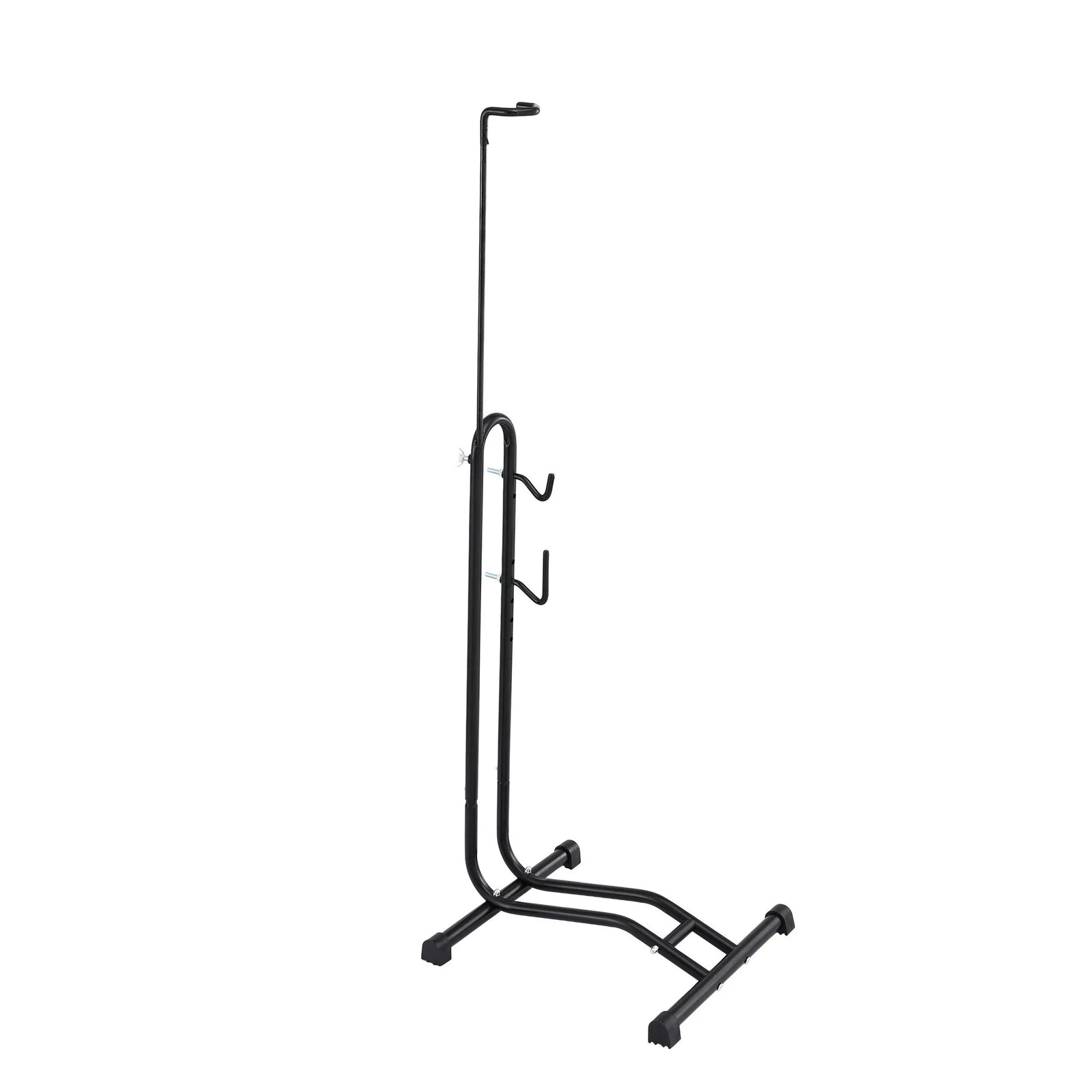 4-in-1 Bike Parking Stand Vertical Floor Storage Rack for 24