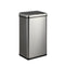 Oikiture 40L Motion Sensor Bin Silver Stainless Steel Automatic Rubbish Can
