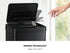 Oikiture 50L Motion Sensor Bin Automatic Rubbish Trash Can Black