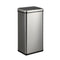 Oikiture 50L Automatic Motion Sensor Bin Stainless Steel Hands Free Silver