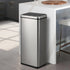 Oikiture Motion Sensor Bin 60L Automatic Silver