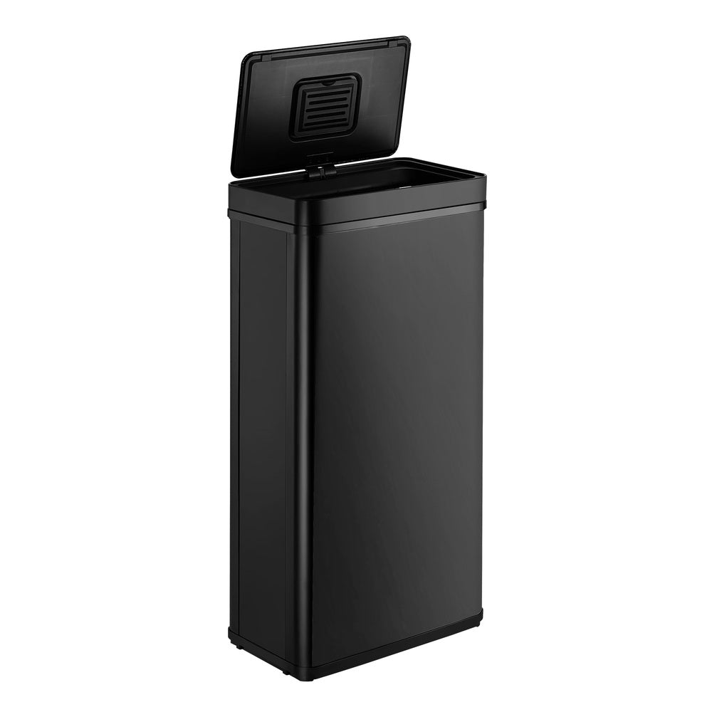 75L Motion Sensor Bin Automatic Rubbish Trash Can Black
