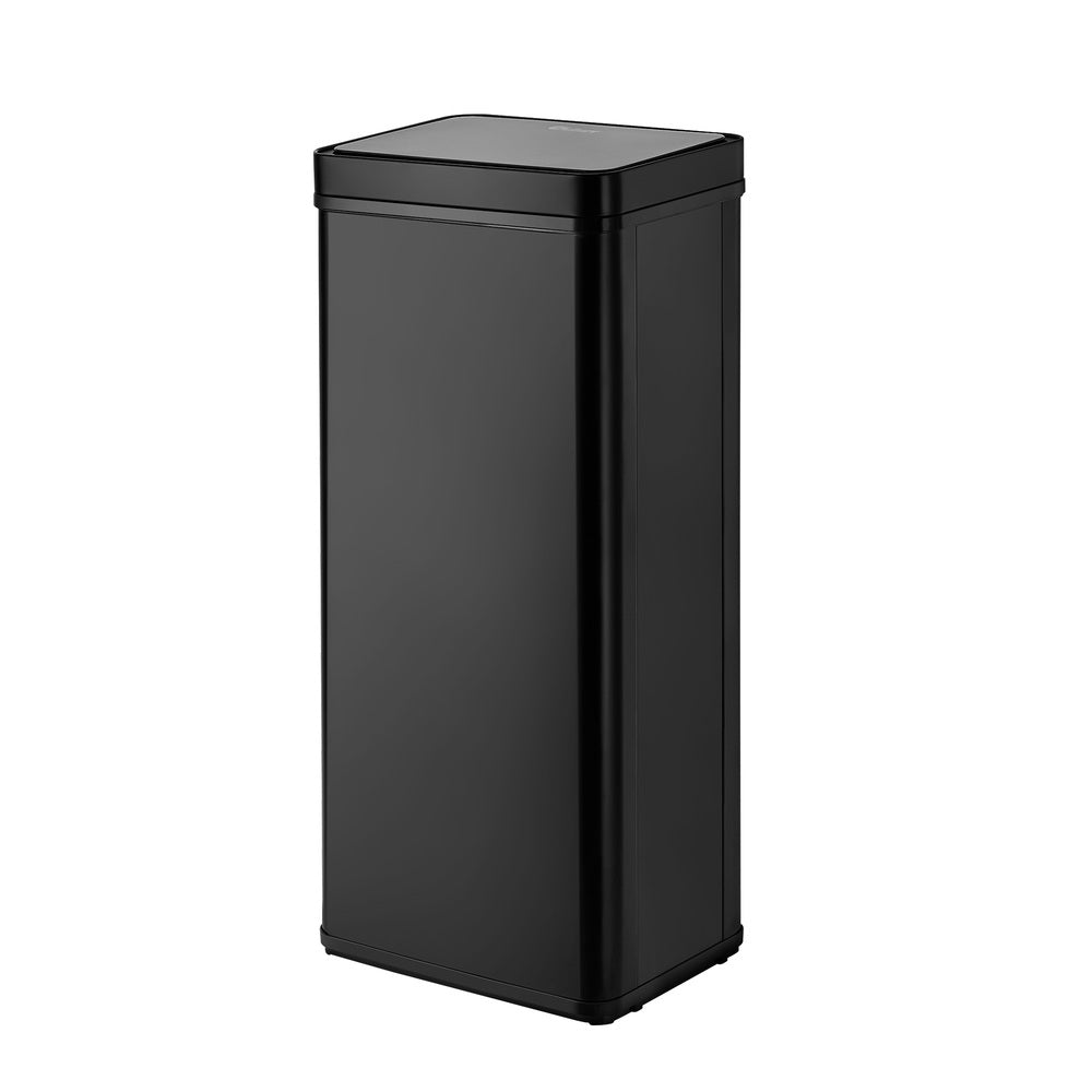 75L Motion Sensor Bin Automatic Rubbish Trash Can Black