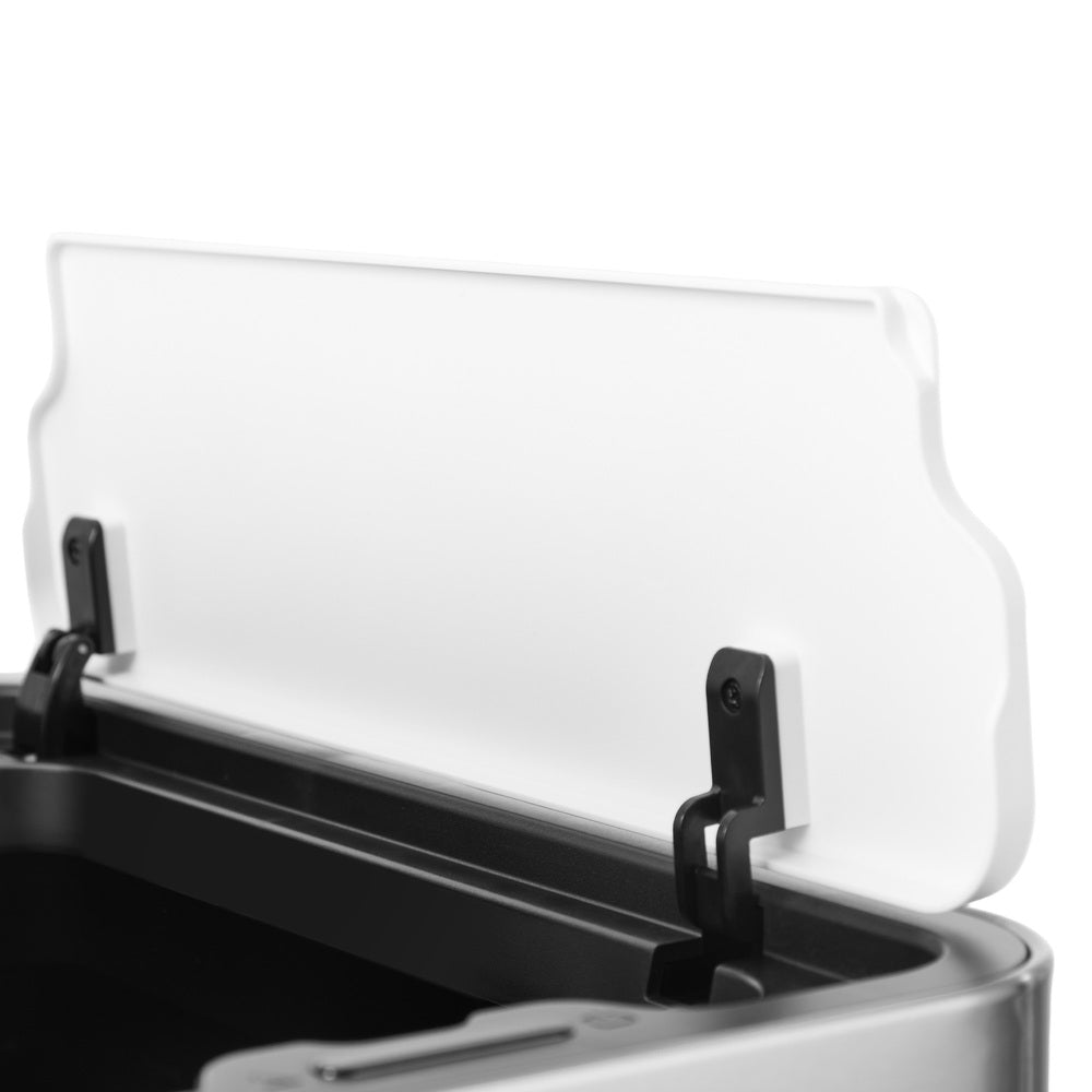 75L Motion Sensor Bin Stainless Steel Automatic White
