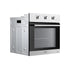 60cm Electric Built In Wall Oven Stainless Steel 70L Silver