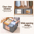 Blanket Storage Bags Box X4 Clothes Quilt Container 84L Organiser Grey