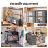 Blanket Storage Bags Box X4 Clothes Quilt Container 84L Organiser Grey