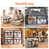 Artiss Blanket Storage Bags 4Pcs 40L PVC Box Clothes Doona Moving Organiser