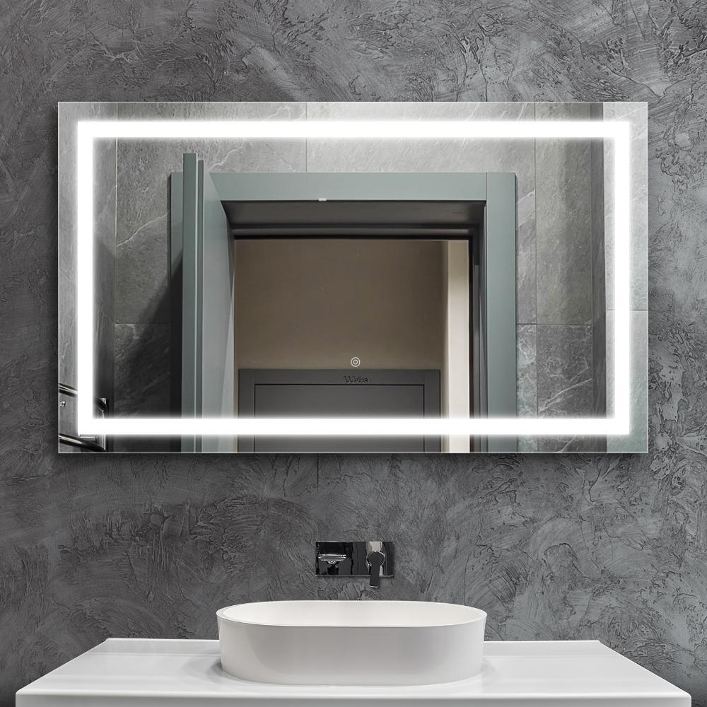 120 x 70cm Bathroom LED Mirror Wall Mounted