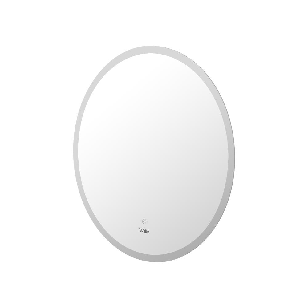 Bathroom LED Mirror 80cm Round Wall Mounted