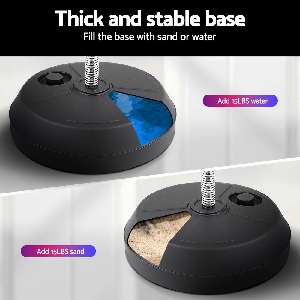 Adult Punching Bag Stand 150cm Adjustable Freestanding with Gloves and Pump