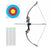 Recurve Bow Set 55lb – Takedown Archery Kit with 12 Arrows, Green