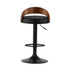 Bar Stools Gas Lift Swivel Padded Seat x2