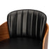 2x Bar Stools Swivel Counter Gas Lift Chair Leather Black